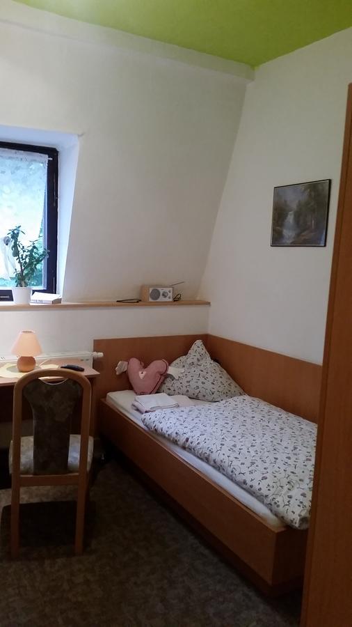 Pension Und Restaurant Die Burg Ehrenfriedersdorf Extérieur photo